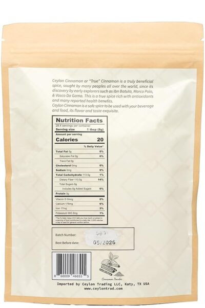 Ceylon Cinnamon Sticks (Quills) 4 oz - Image 2