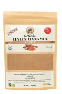 Ceylon Cinnamon Powder 4 oz